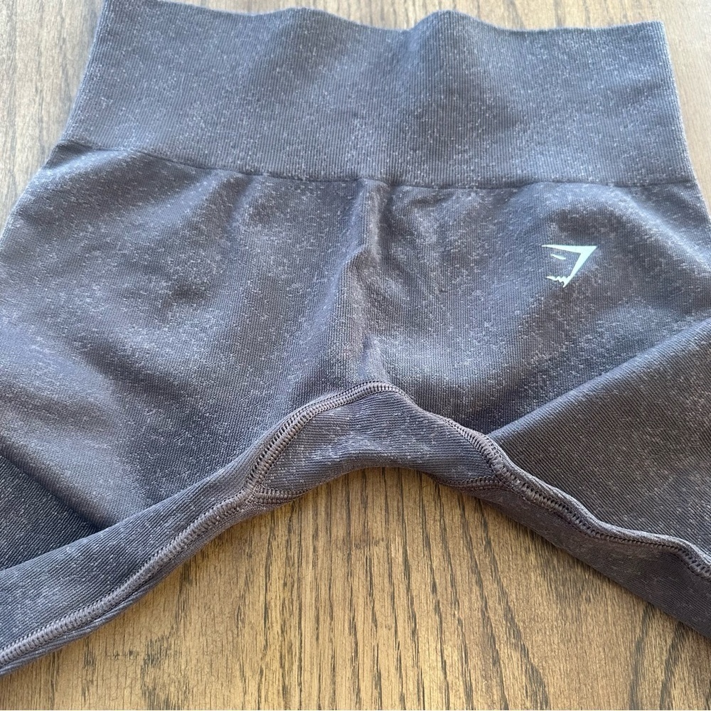 Gymshark Mid Rise Athletic Leggings Women’s Size small Brown Multi Sporty - Picture 8 of 10